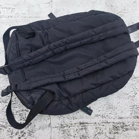 Marc Jacobs New York Backpack Bag Black Quilted Nylon Bag Medium Bag - Picture 2 of 13